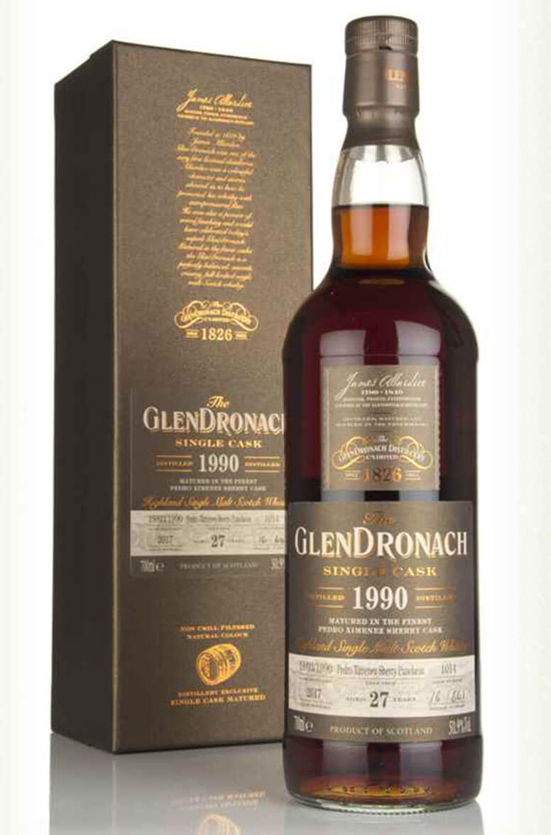 Glendronach 1990 27 Year Old Single Cask 1014 Batch 16